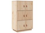 Syfax™ Credenza 67X40X108,5 Cm In Legno Massello Di Pino