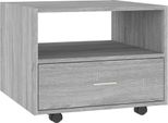 Syfax™ Tavolino Da Salotto Grigio Sonoma 55X55X40 Cm Legno Multistrato