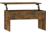 Syfax™ Tavolino Rovere Fumo 80X50,5X41,5 Cm In Legno Multistrato