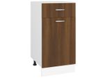 Syfax™ Mobile Con Cassetto “Lyon” Rovere Marrone 40X46X81,5