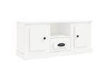 Syfax™ Mobile Porta Tv Bianco 100X35,5X45 Cm In Legno Multistrato