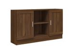 Syfax™ Credenza Rovere Marrone 120X30,5X70 Cm In Legno Multistrato