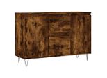 Syfax™ Credenza Rovere Fumo 101,5X35X70 Cm In Legno Multistrato