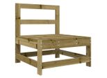 Syfax™ Divano Centrale Da Giardino In Legno Di Pino Impregnato