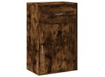 Syfax™ Armadietto Rovere Fumo 56,5X39X90 Cm In Legno Multistrato