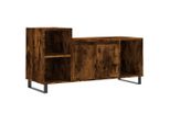 Syfax™ Mobile Tv Rovere Fumo 100X35X55 Cm In Legno Multistrato