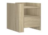 Syfax™ Comodino Rovere Sonoma 45X50X50 Cm In Truciolato