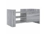 Syfax™ Mobile Porta Tv Grigio Sonoma 80X35X40 Cm In Legno Multistrato