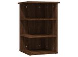Syfax™ Mobiletto Laterale Rovere Marrone 35X35X55 Cm Legno Multistrato