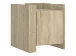 Syfax™ Comodino Rovere Sonoma 45X50X50 Cm In Legno Multistrato