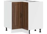 Syfax™ Mobile Base Ad Angolo Cucina Kalmar Rovere Marrone Truciolato