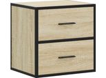 Syfax™ Comodino A Muro Rovere Sonoma 40X31X39,5 Cm