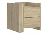 Syfax™ Comodino Rovere Sonoma 45X50X50 Cm In Legno Multistrato