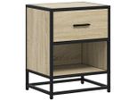 Syfax™ Comodino Rovere Sonoma 40X31X50 Cm In Truciolato