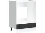 Syfax™ Armadio Forno Lucca Nero In Legno Multistrato