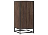 Syfax™ Credenza Rovere Marrone 35,5X35X76 Cm In Truciolato E Metallo