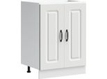Syfax™ Mobile Base Lavello Kalmar Bianco 60X46X81,5 Cm In Truciolato