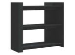 Syfax™ Tavolino Consolle Nero 100X35X90 Cm In Legno Multistrato