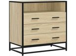 Syfax™ Cassettiera Rovere Sonoma 70X41X70 Cm In Legno Multistrato