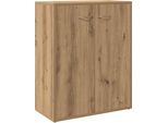 Syfax™ Credenza Rovere Artigianale 60X30X75 Cm In Legno Multistrato