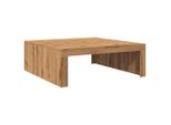 Syfax™ Tavolino Salotto Rovere Artigianale 100X100X35 Cm In Truciolato