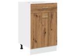 Syfax™ Cassettiera “Lyon” Rovere Artigianale 50X46X81,5 Cm