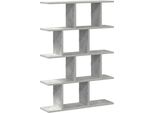 Syfax™ Mensola A Cubo Da Muro 12 Scomparti Truciolato Grigio Cemento