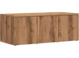 Syfax™ Mobile Porta Tv Rovere Artigianale 80X34X30 Cm Truciolato