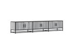 Syfax™ Mobile Porta Tv Grigio Sonoma 210X35X41 Cm In Truciolato