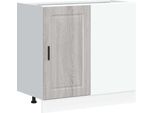 Syfax™ Base Da Cucina Porto Grigio Sonoma In Legno Multistrato