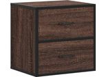 Syfax™ Comodino A Muro Rovere Marrone 40X31X39,5 Cm