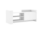 Syfax™ Mobile Porta Tv Bianco 100X35X40 Cm In Legno Multistrato