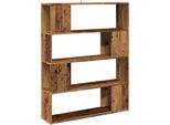 Libreria/Divisorio In Legno Di Recupero 100X24X124,5 Cm