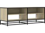 Syfax™ Mobile Tv Rovere Sonoma 120,5X40X46Cm Legno Multistrato Metallo