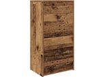 Syfax™ Credenza Con 6 Cassetti Legno Antico 50X34X96 Cm In Truciolato