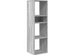 Syfax™ Libreria Grigio Sonoma 34X31X112 Cm In Legno Multistrato