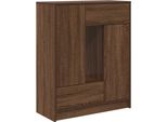 Syfax™ Credenza Con Cassetti E Ante Rovere Marrone 73X31X90 Cm