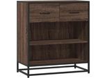 Syfax™ Credenza Rovere Marrone 68X35X76 Cm In Legno Multistrato