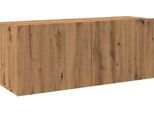 Syfax™ Mobile Tv A Parete Rovere Artigianale 100X30X41 Cm