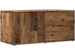 Syfax™ Mobile Porta Tv Legno Antico 80X34X35,5 Cm Legno Multistrato