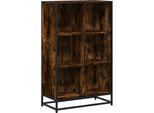 Syfax™ Libreria Rovere Fumo 65,5X33X107,5 Cm In Legno Multistrato