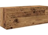 Syfax™ Mobile Da Bagno Legno Antico 80X25X30 Cm In Truciolato