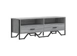 Syfax™ Mobile Porta Tv Grigio Sonoma 122X34X41Cm In Legno Multistrato