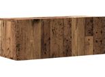 Syfax™ Mobile Tv A Parete Legno Antico 80X30X30 Cm In Truciolato