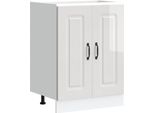Syfax™ Mobile Base Lavello Kalmar Bianco Lucido 60X46X81,5 Cm