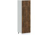 Syfax™ Armadio Da Cucina Kalmar Rovere Fumo In Legno Multistrato