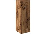 Syfax™ Mobile Tv Legno Antico 30,5X30X90 Cm In Legno Multistrato