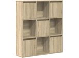 Syfax™ Libreria Rovere Sonoma 89X24X101,5 Cm In Legno Multistrato