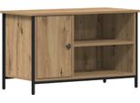 Syfax™ Mobile Tv Rovere Artigianale 80 X 40 X 50 Cm Legno Multistrato