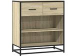 Syfax™ Credenza Rovere Sonoma 68X35X76 Cm In Legno Multistrato